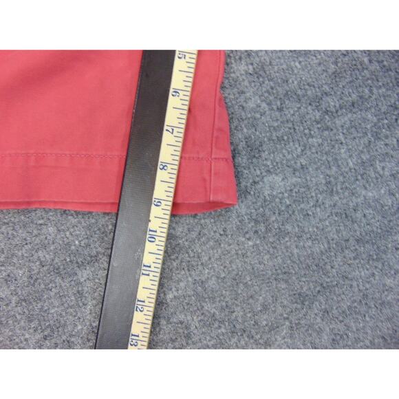 Polo‎ Ralph Lauren Prospect Shorts Mens 36 Red Chino Cotton Flat Front Casual - Picture 5 of 11
